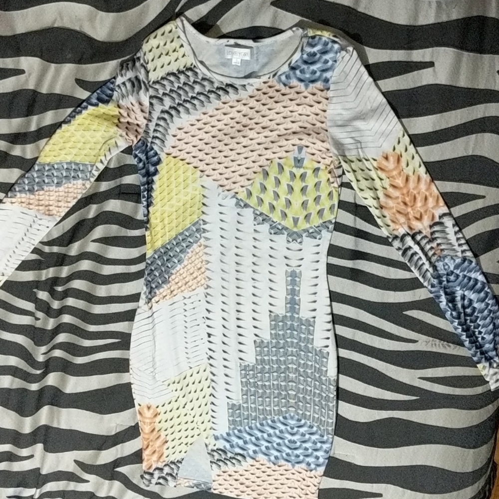 Multi colored dress